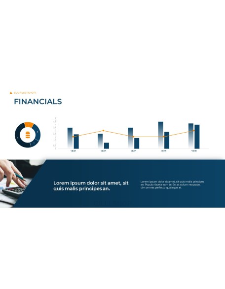 Business Report Modern PowerPoint