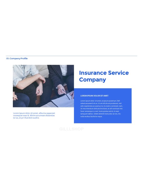 Insurance Service model ppt presentation