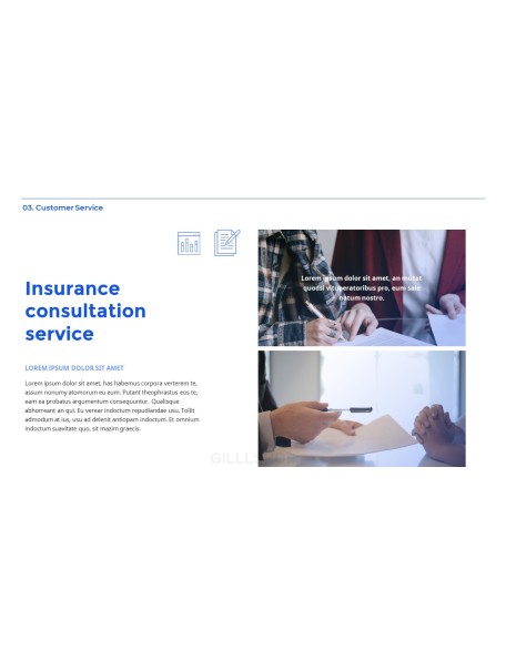 Insurance Service model ppt presentation