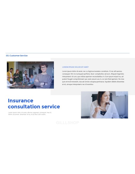 Insurance Service model ppt presentation