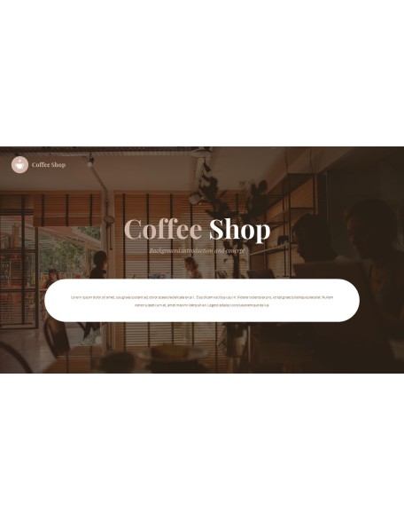 A Proposal to Enter Coffee Shop PowerPoint Format