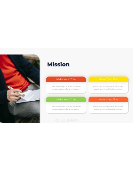 Business Project Report deck templates