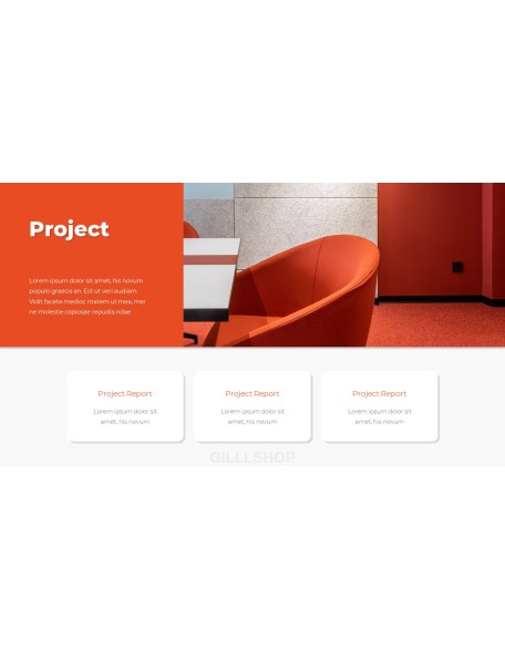 Business Project Report deck templates
