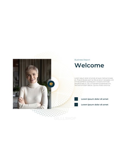 Business Report Abstract PPT Design Templates
