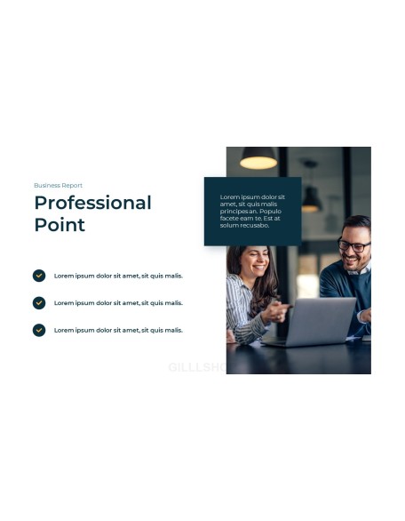 Business Report Abstract PPT Design Templates