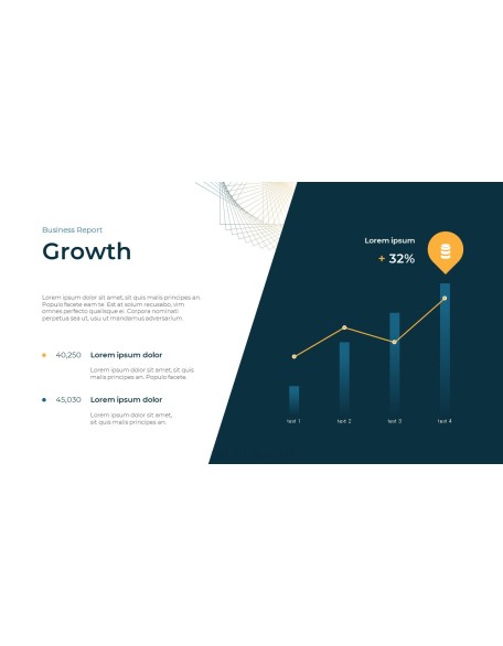 Business Report Abstract PPT Design Templates