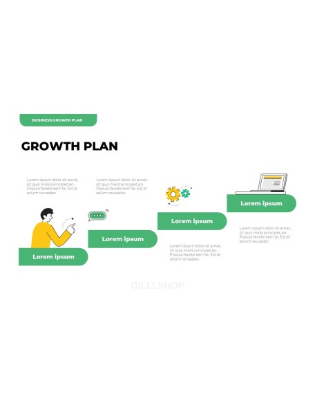 Startup Business Growth Plan Templates for PowerPoint