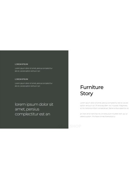 Wood Furniture elegant powerpoint templates