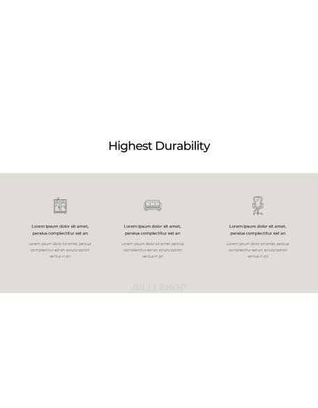 Wood Furniture elegant powerpoint templates