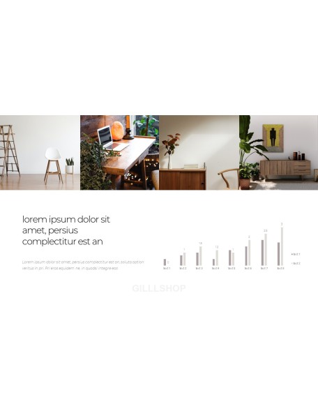 Wood Furniture elegant powerpoint templates