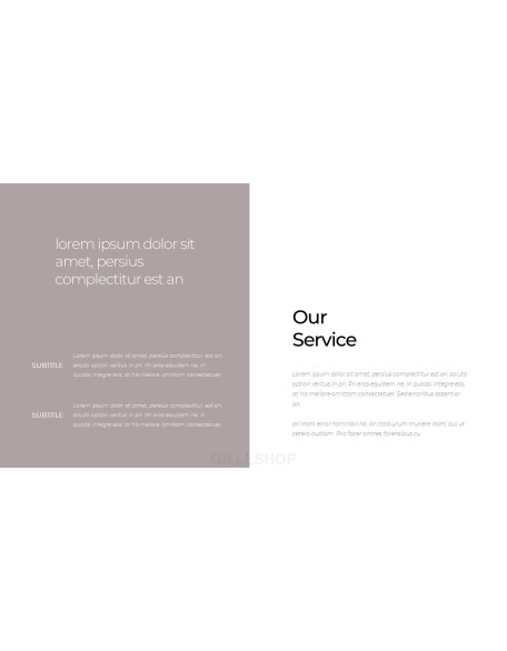 Wood Furniture elegant powerpoint templates