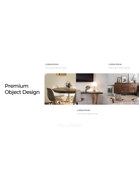 Wood Furniture elegant powerpoint templates