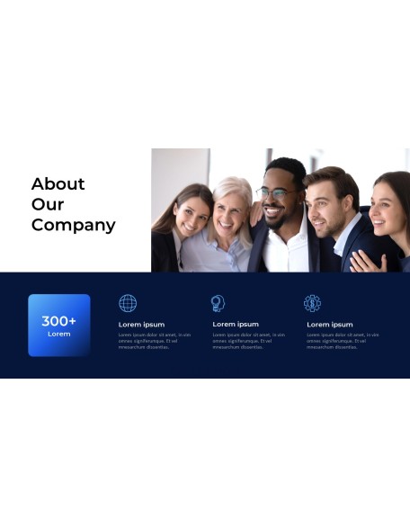 Our Best Business Presentation slide powerpoint