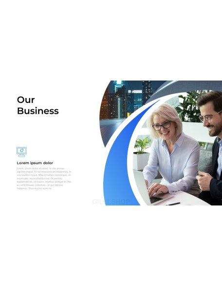 Our Best Business Presentation slide powerpoint