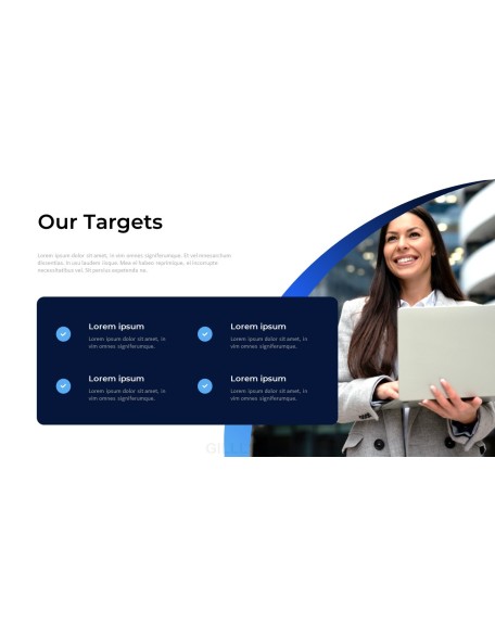 Our Best Business Presentation slide powerpoint