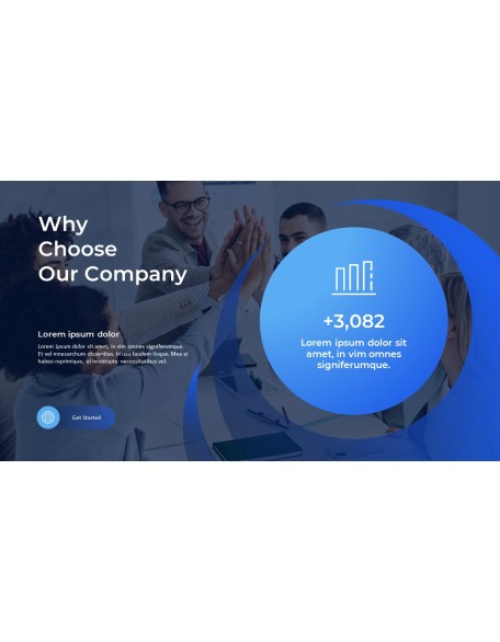 Our Best Business Presentation slide powerpoint