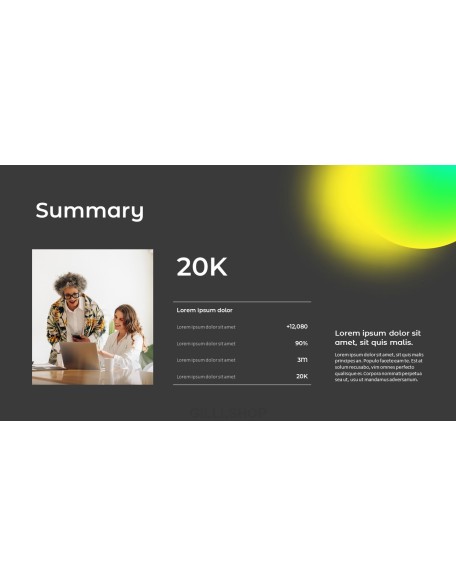 Abstract Gradient Design Business Proposal startup pitch deck ppt