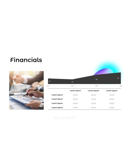 Abstract Gradient Design Business Proposal startup pitch deck ppt