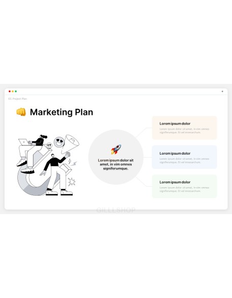 Project Notion Theme startup investor presentation ppt