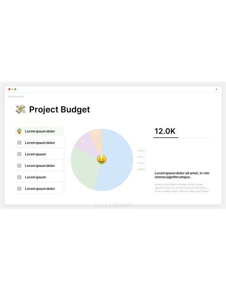 Project Notion Theme startup investor presentation ppt