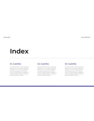 Business Idea Simple Slides Templates