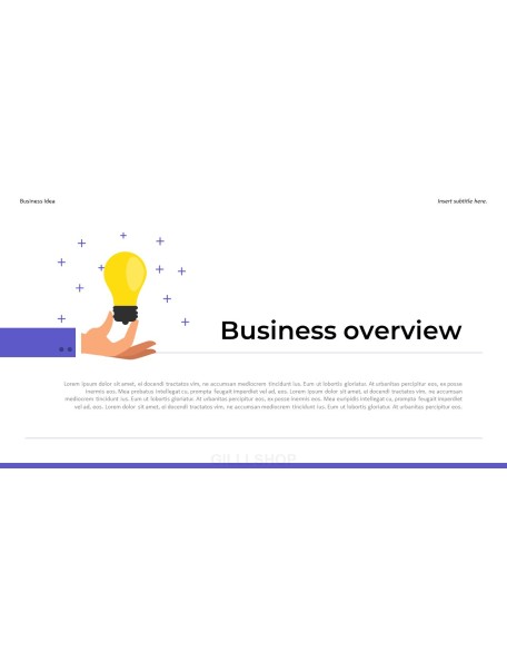 Business Idea Simple Slides Templates
