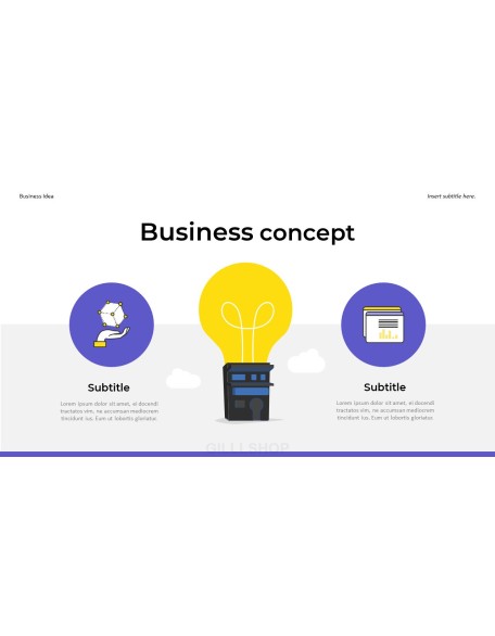Business Idea Simple Slides Templates