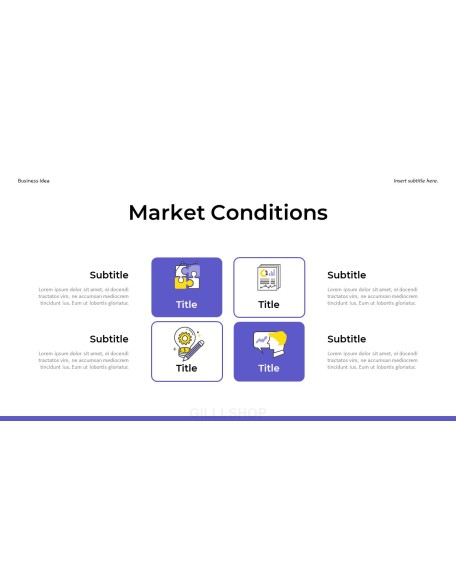 Business Idea Simple Slides Templates