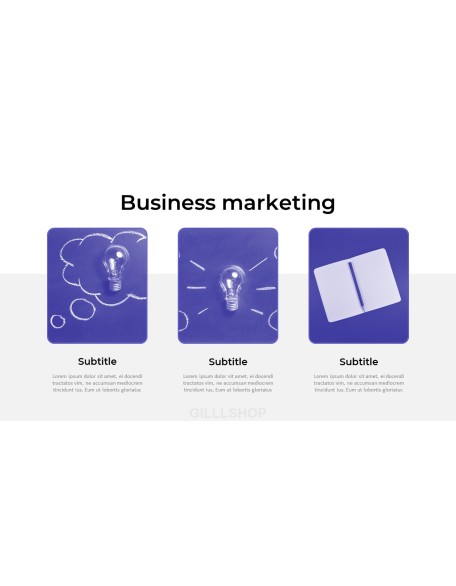Business Idea Simple Slides Templates