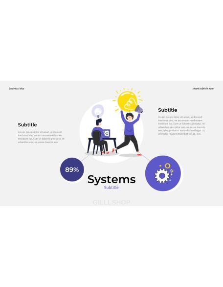 Business Idea Simple Slides Templates