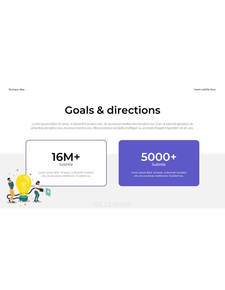 Business Idea Simple Slides Templates