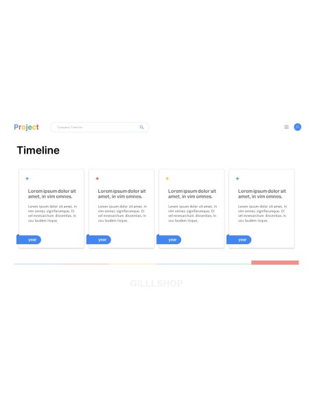 Google Design Concept Project Product Pitch Presentation Template