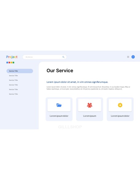 Google Design Concept Project Product Pitch Presentation Template
