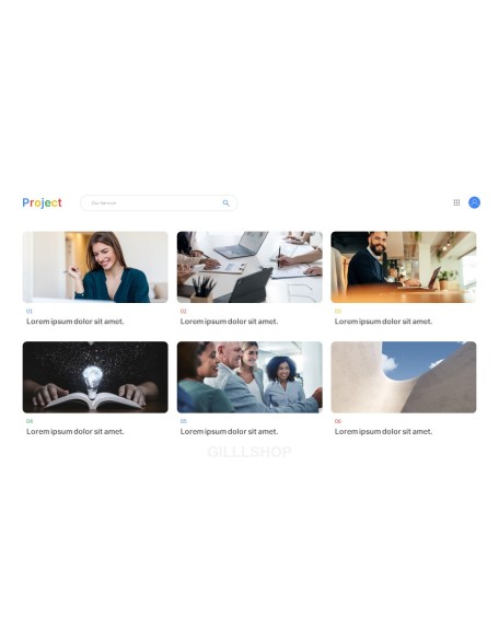 Google Design Concept Project Product Pitch Presentation Template
