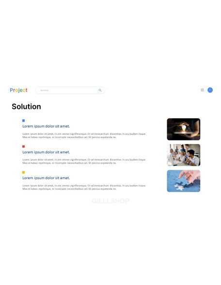 Google Design Concept Project Product Pitch Presentation Template