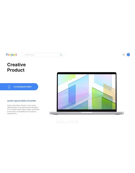 Google Design Concept Project Product Pitch Presentation Template
