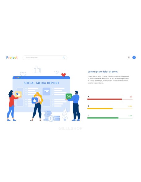 Google Design Concept Project Product Pitch Presentation Template