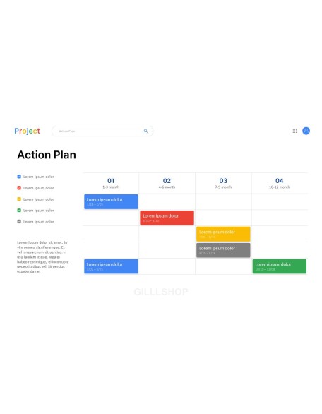 Google Design Concept Project Product Pitch Presentation Template