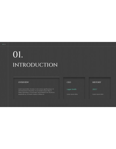 Modern Dark Version Business Solution school ppt