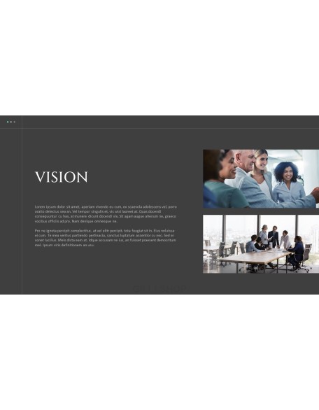Modern Dark Version Business Solution school ppt