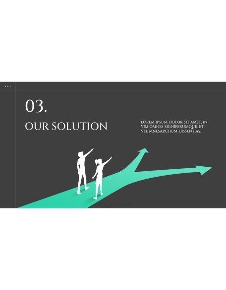 Modern Dark Version Business Solution school ppt