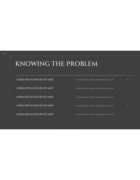 Modern Dark Version Business Solution school ppt