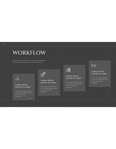 Modern Dark Version Business Solution school ppt