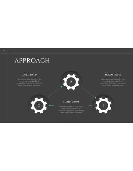 Modern Dark Version Business Solution school ppt