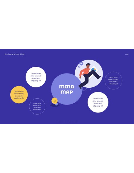 Brainstorming company profile ppt template