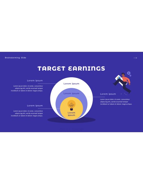 Brainstorming company profile ppt template