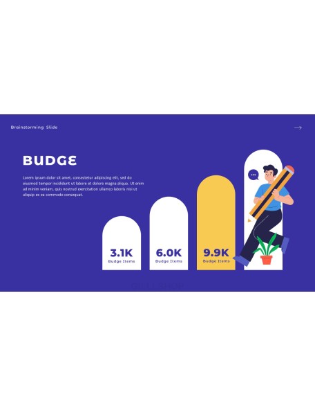 Brainstorming company profile ppt template