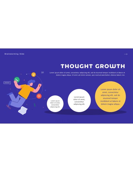 Brainstorming company profile ppt template