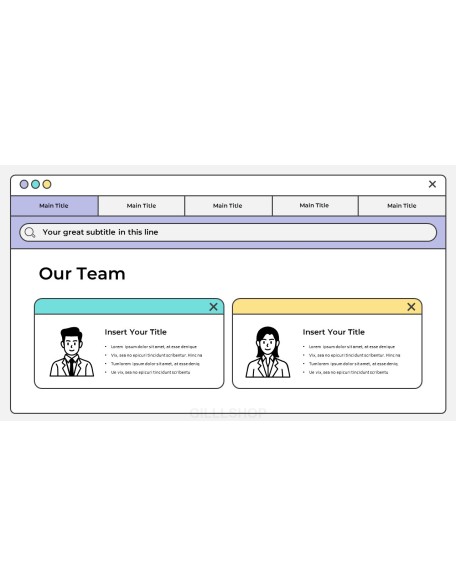 Marketing Project business presentation template