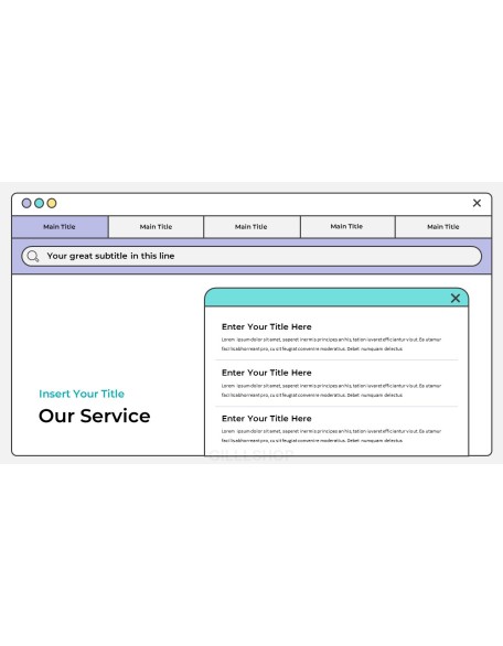 Marketing Project business presentation template